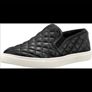 Quilted Steve Madden slip on sneakers